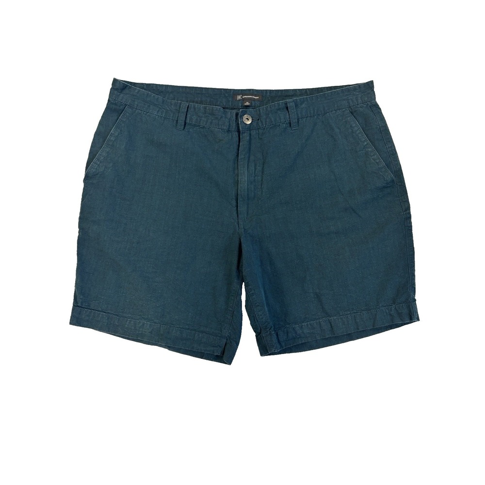 International Concepts Men's 40‎ Blue Chino Shorts Resort Travel Preppy Casual